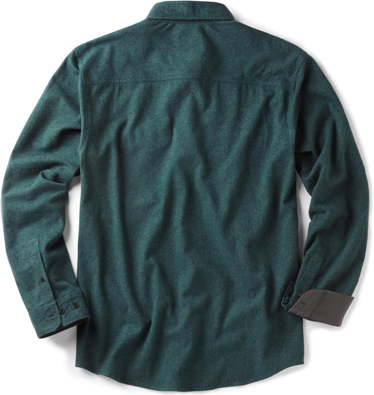 Men'S All Cotton Flannel Shirt, Long Sleeve Casual Button down Plaid Shirt, Brushed Soft Outdoor Tactical Work Shirts